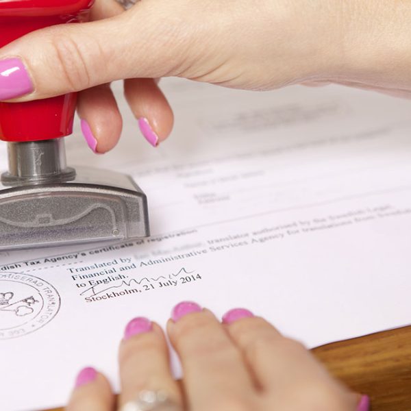 Legal Translations in Sweden